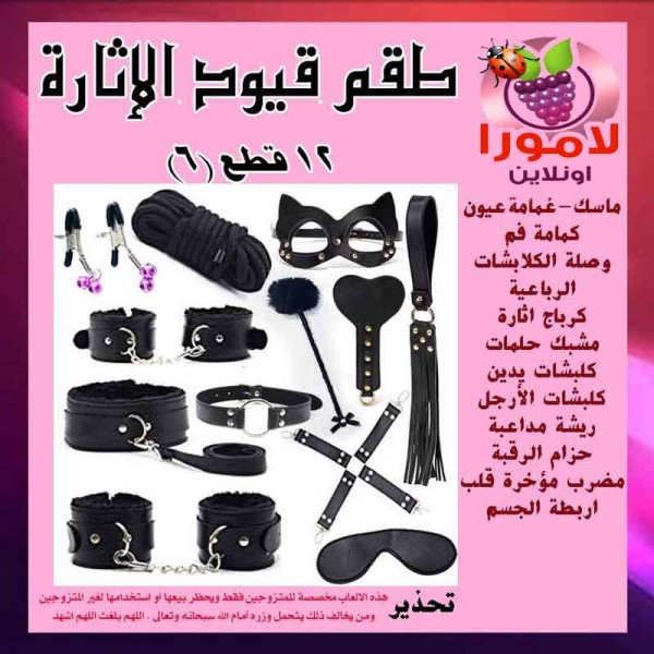 "طقم القيود الجنسية المحترف 12 قطعة" "طقم القيود الجنسية المحترف 12 قطعة"
