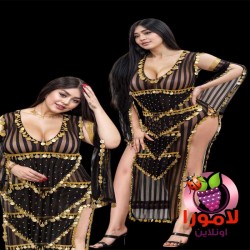 أجمل موديلات بدل الرقص البلدي المطرزة يدوياً