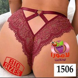 اندرات دانتيل ملابس داخلية حريمى مقاسات كبيرة تبرز الجمال