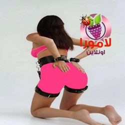 أطقم كلبشات فاخرة - حزام خصر مع مسكات جلدية جانبي